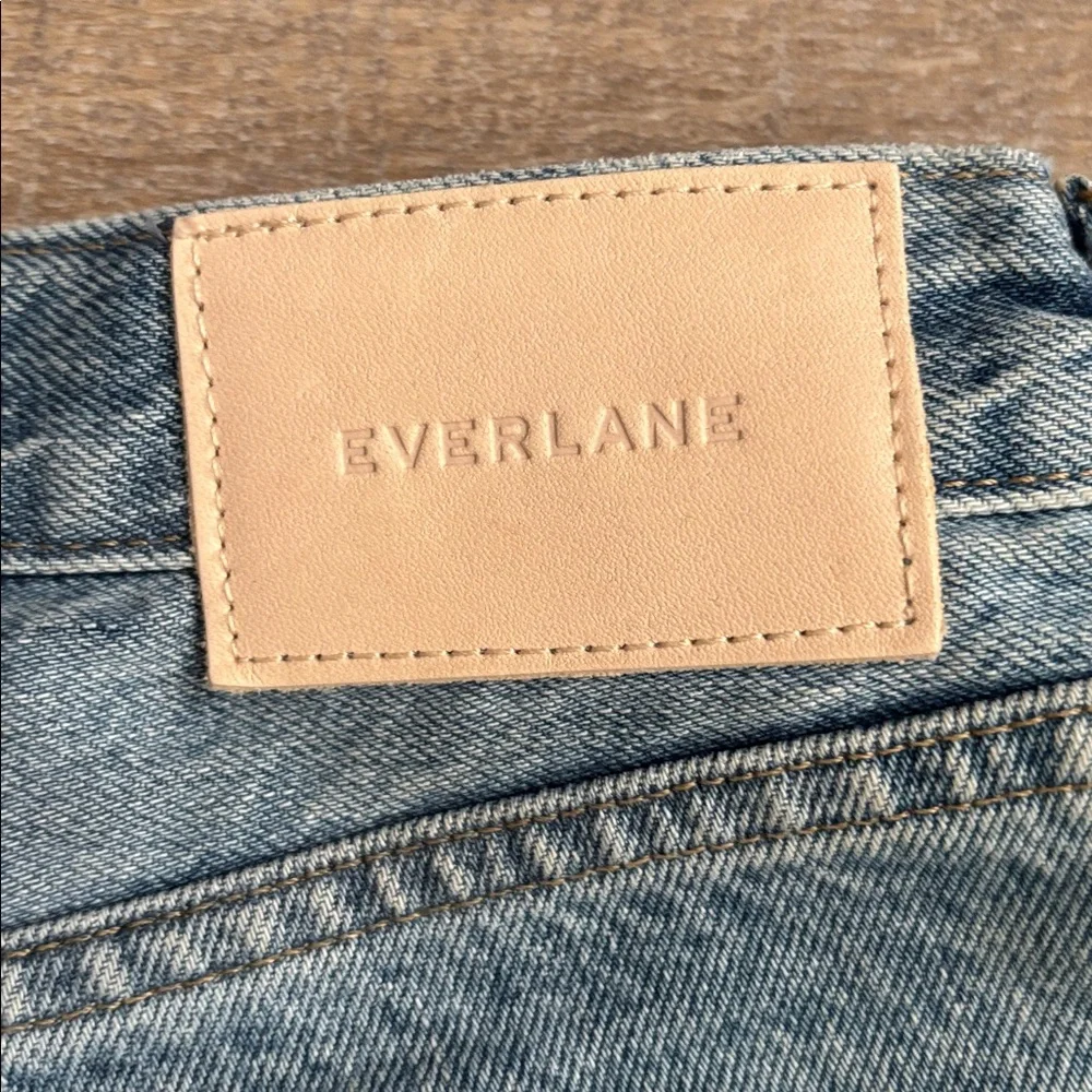 Everlane The Denim Short Distressed